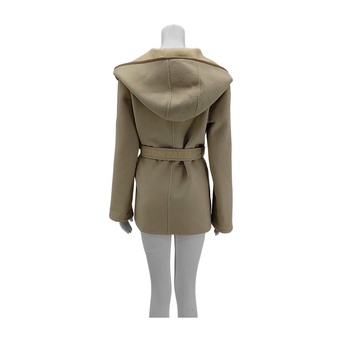 Louis Vuitton LOUIS VUITTON Monogram Belted Hooded Coat Size 38 Size S / US 4 / IT 40 - 2 Thumbnail