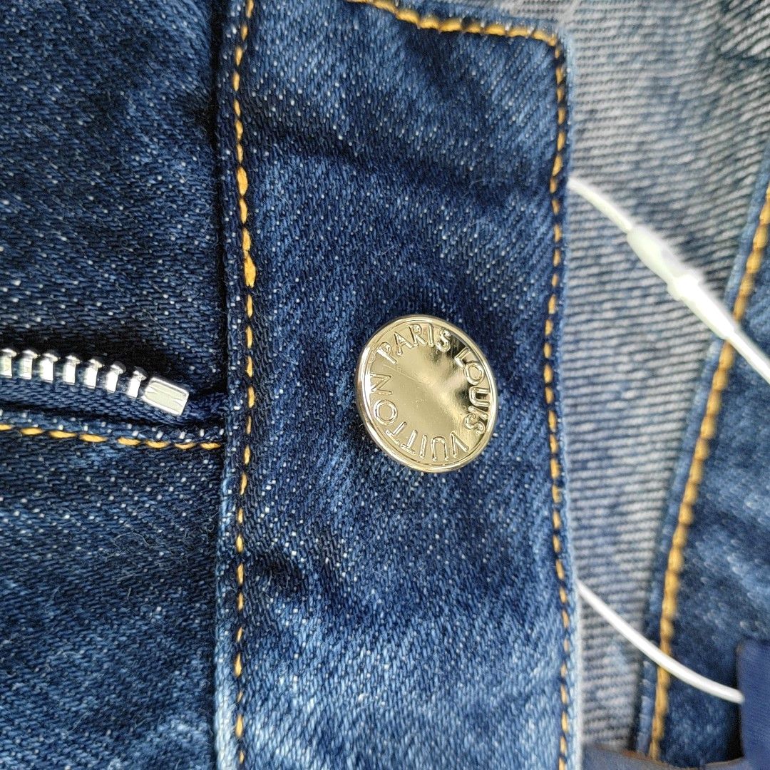 Louis Vuitton Louis Vuitton Blue Denim Jeans Size 38 Size 27" / US 4 / IT 40 - 5 Thumbnail