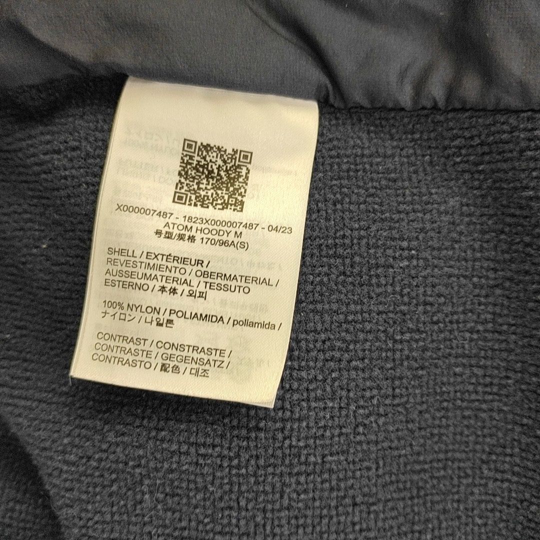 Arc'teryx Arc'teryx Atom Hoody Navy Jacket Size S Size US S / EU 44-46 / 1 - 3 Thumbnail