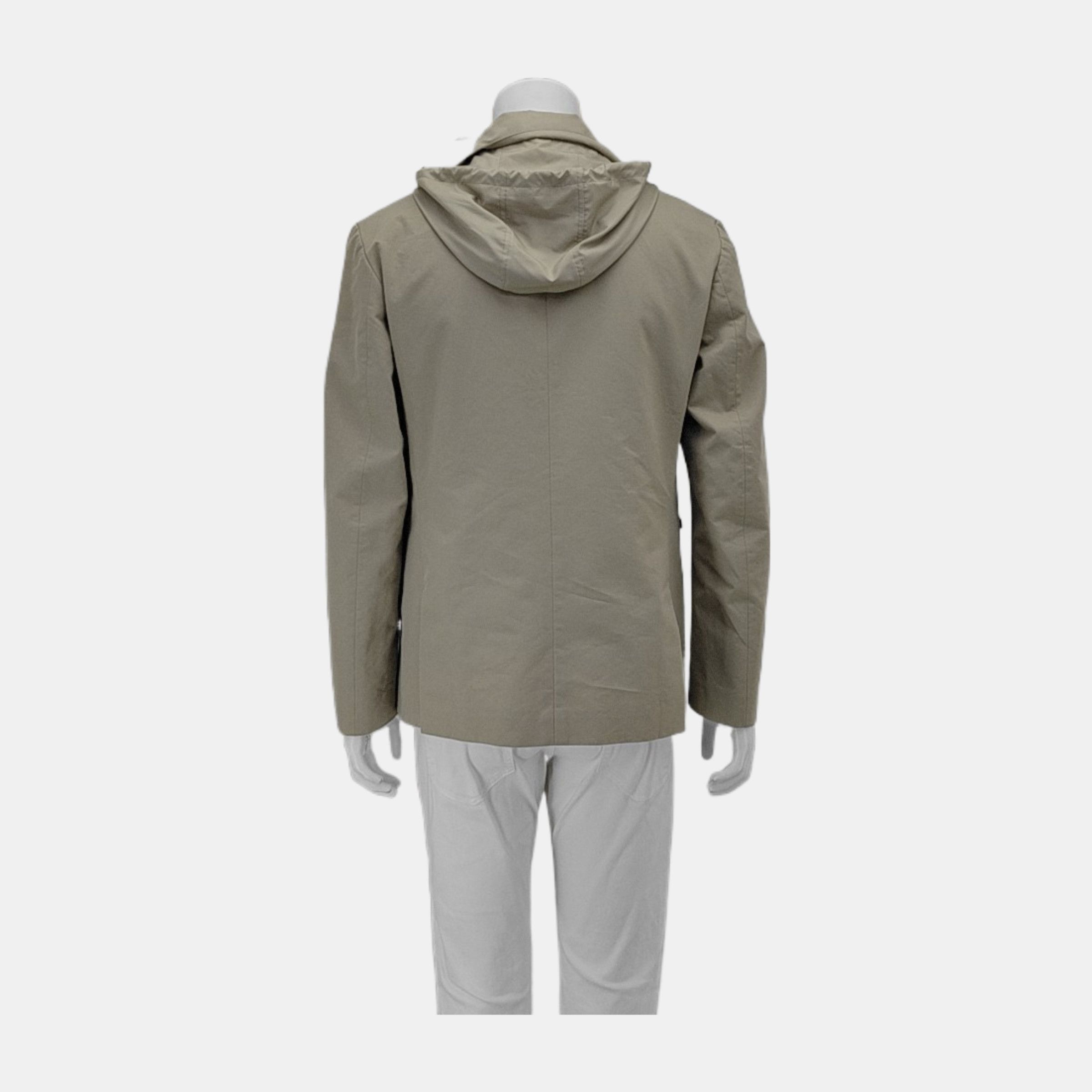 Louis Vuitton Louis Vuitton Hooded Cotton Blend Jacket Size M Size US M / EU 48-50 / 2 - 2 Thumbnail