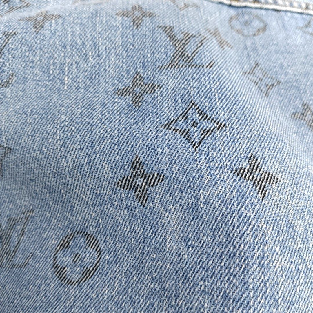Louis Vuitton Louis Vuitton Monogram Denim Jacket Size M Size US M / EU 48-50 / 2 - 9 Thumbnail