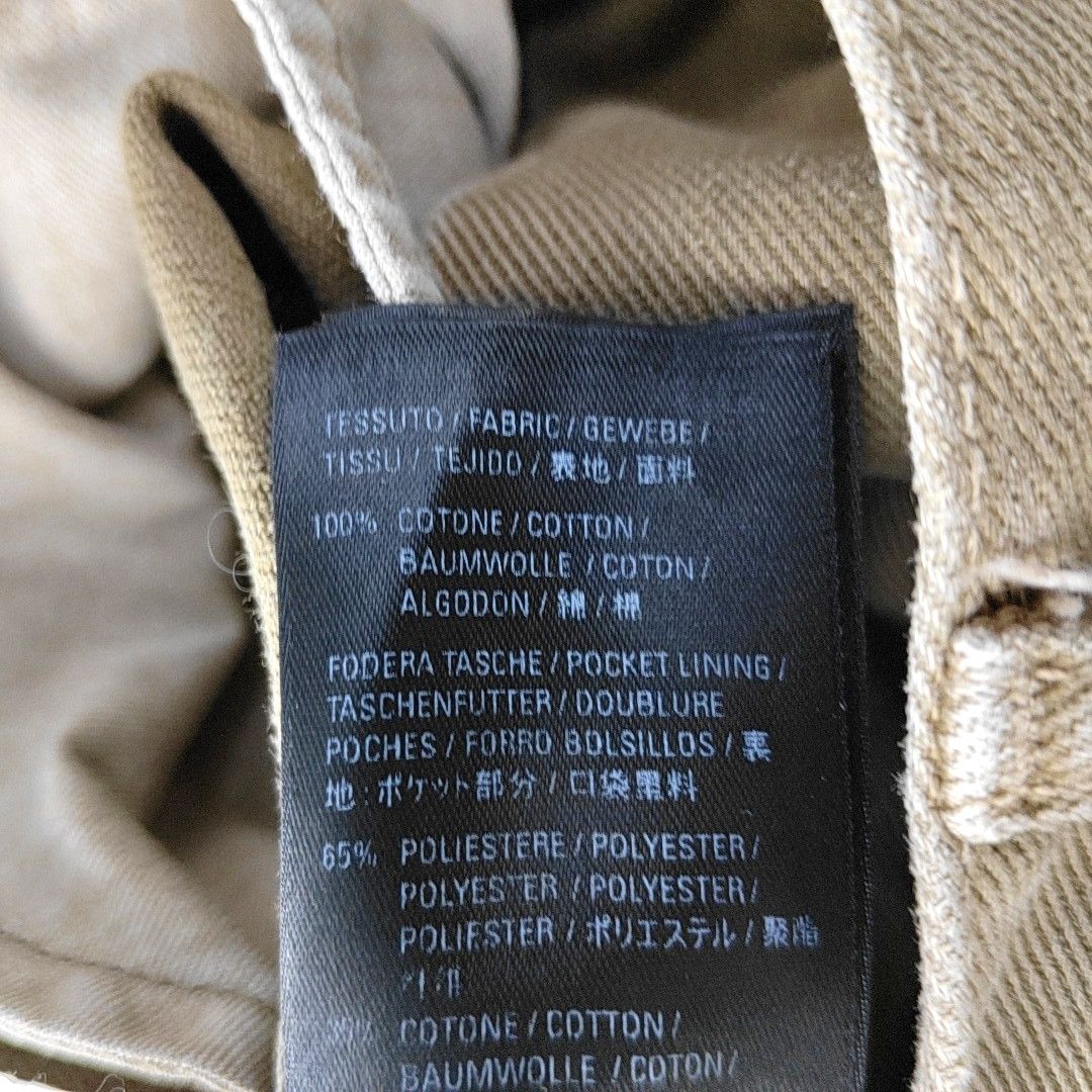 Balenciaga Balenciaga Khaki Cotton Casual Pants Size 34 Size US 34 / EU 50 - 3 Thumbnail