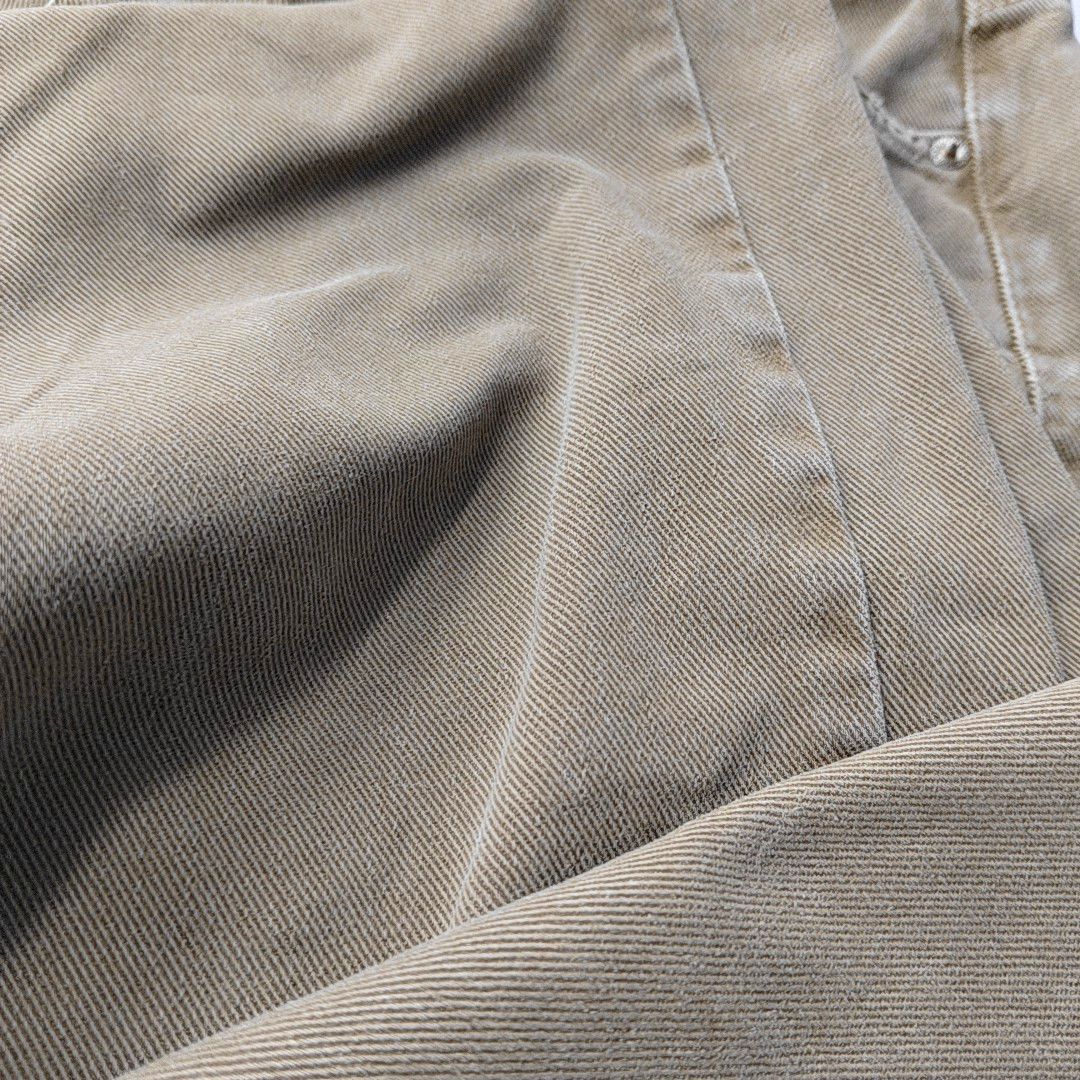 Balenciaga Balenciaga Khaki Cotton Casual Pants Size 34 Size US 34 / EU 50 - 8 Thumbnail