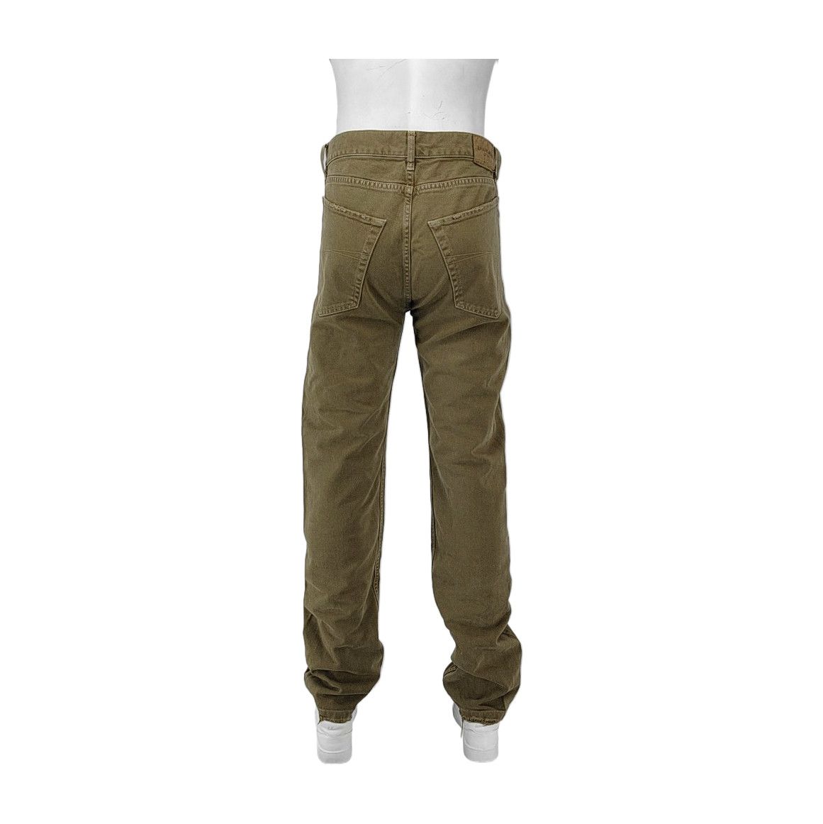 Balenciaga Balenciaga Khaki Cotton Casual Pants Size 34 Size US 34 / EU 50 - 2 Thumbnail