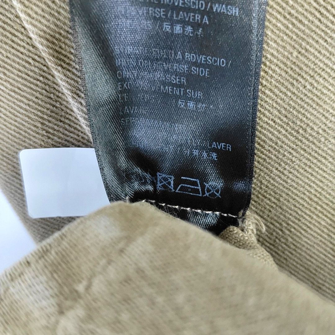 Balenciaga Balenciaga Khaki Cotton Casual Pants Size 34 Size US 34 / EU 50 - 4 Thumbnail