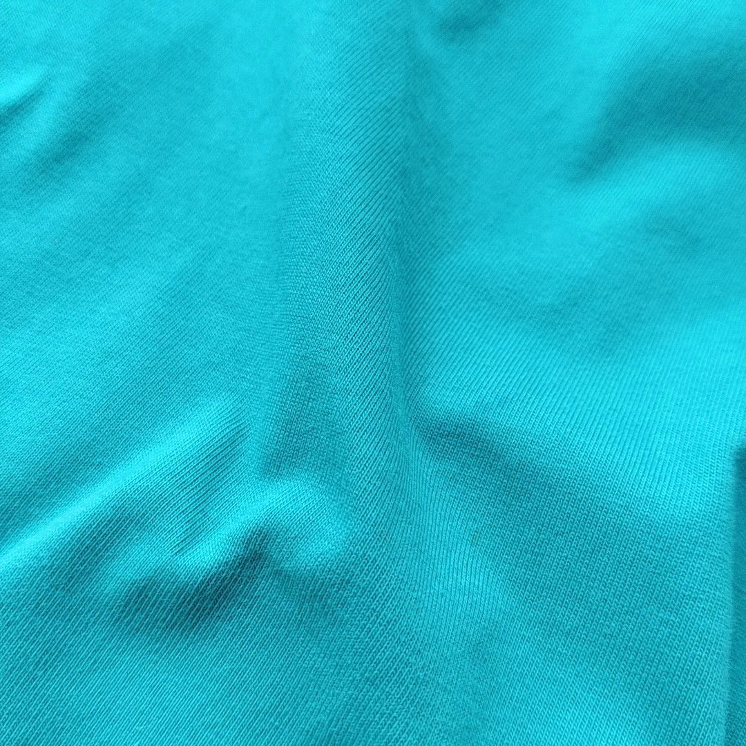 Balenciaga Balenciaga Logo Teal T-Shirt Size L Size US L / EU 52-54 / 3 - 5 Thumbnail