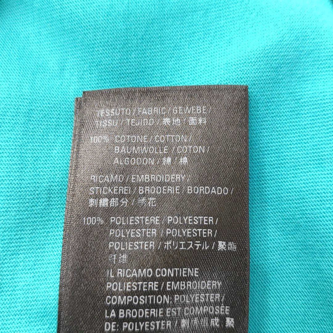 Balenciaga Balenciaga Logo Teal T-Shirt Size L Size US L / EU 52-54 / 3 - 3 Thumbnail