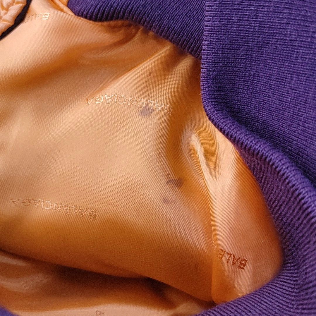Balenciaga Balenciaga Burgundy Bomber Jacket Size FR 36 Size XS / US 0-2 / IT 36-38 - 5 Thumbnail