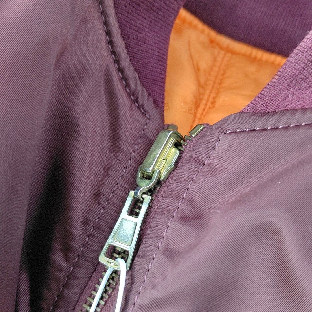 Balenciaga Balenciaga Burgundy Bomber Jacket Size FR 36 Size XS / US 0-2 / IT 36-38 - 6 Thumbnail