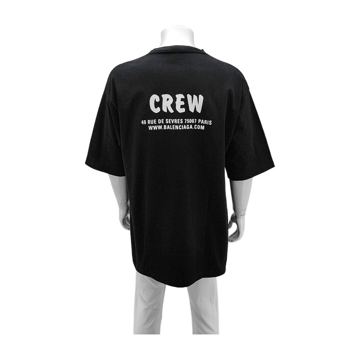 Balenciaga Balenciaga Crew Logo T-Shirt Size L Size US L / EU 52-54 / 3 - 2 Thumbnail