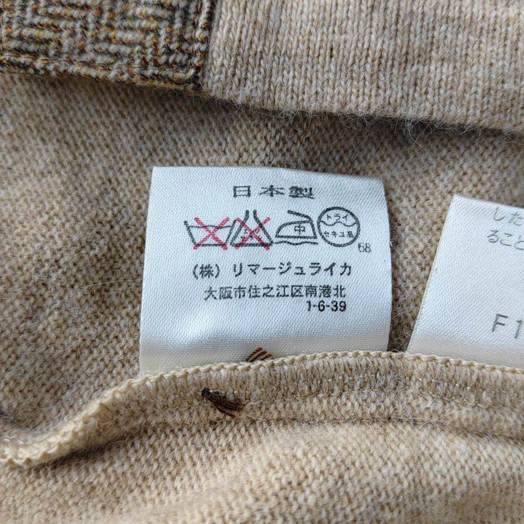 Balenciaga Balenciaga Beige Wool Blend Cardigan Size 38 Size S / US 4 / IT 40 - 4 Thumbnail
