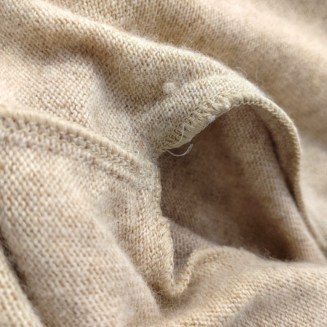 Balenciaga Balenciaga Beige Wool Blend Cardigan Size 38 Size S / US 4 / IT 40 - 5 Thumbnail