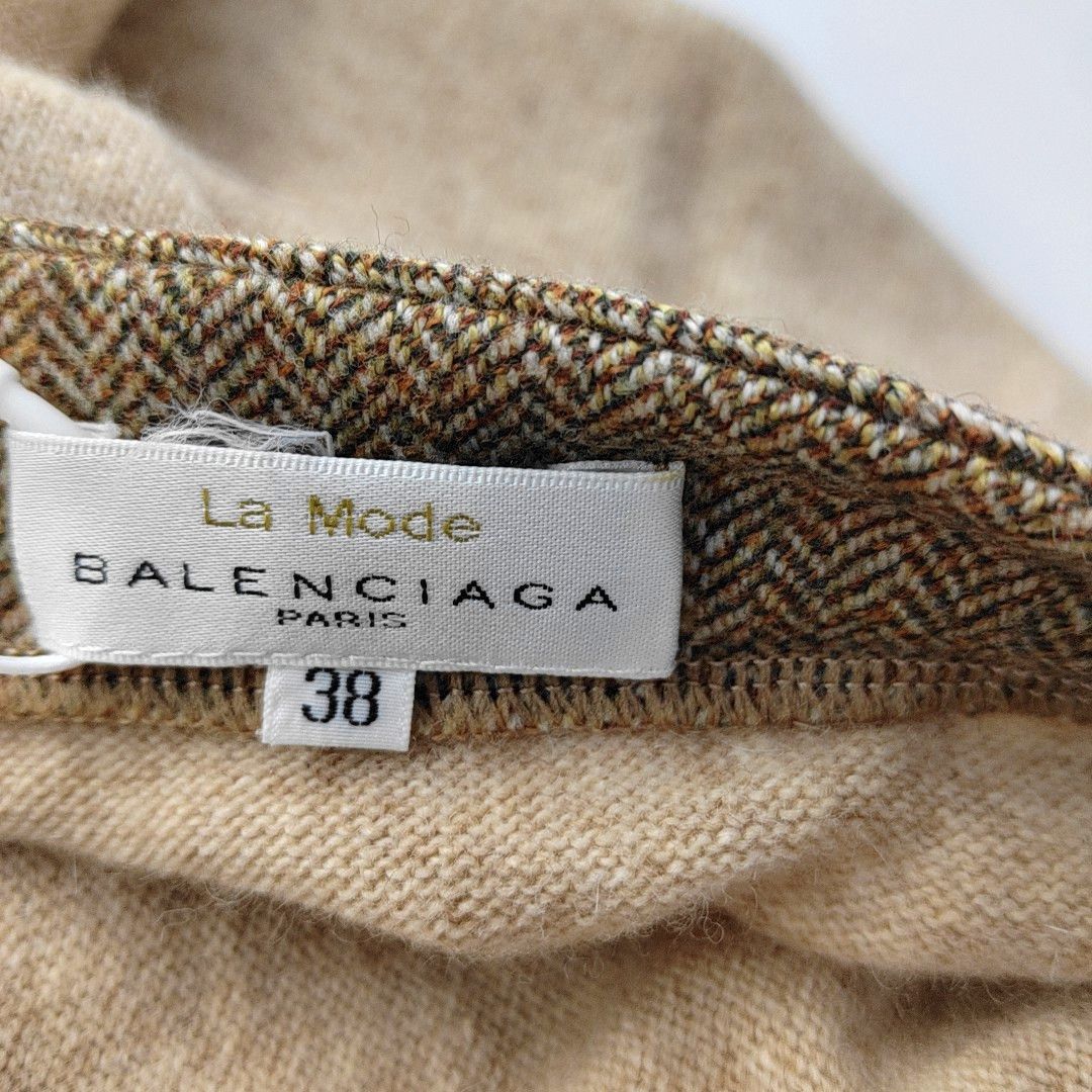 Balenciaga Balenciaga Beige Wool Blend Cardigan Size 38 Size S / US 4 / IT 40 - 7 Thumbnail