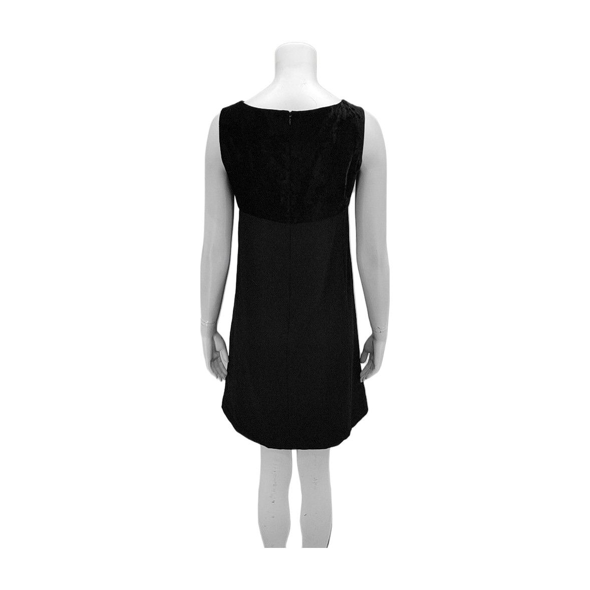 Balenciaga Balenciaga Black Velvet Jacket Dress Set 38 Size S / US 4 / IT 40 - 6 Thumbnail