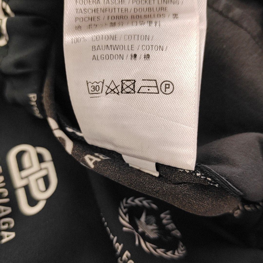 Balenciaga Balenciaga WFP Logo Pants Size 34 Size 24" / US 00 / IT 34 - 4 Thumbnail