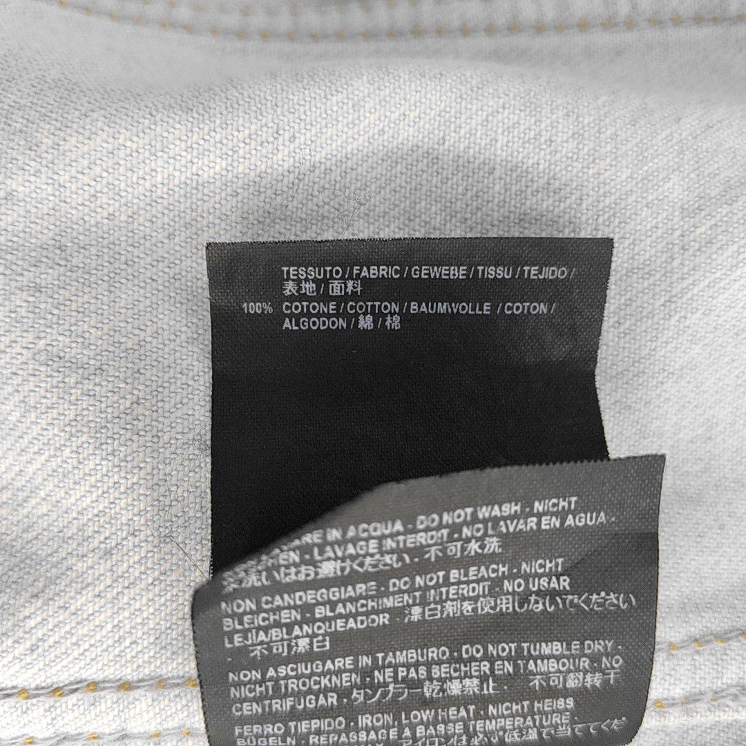 Balenciaga Balenciaga Frayed Denim Jacket Size 36 Size XS / US 0-2 / IT 36-38 - 3 Thumbnail