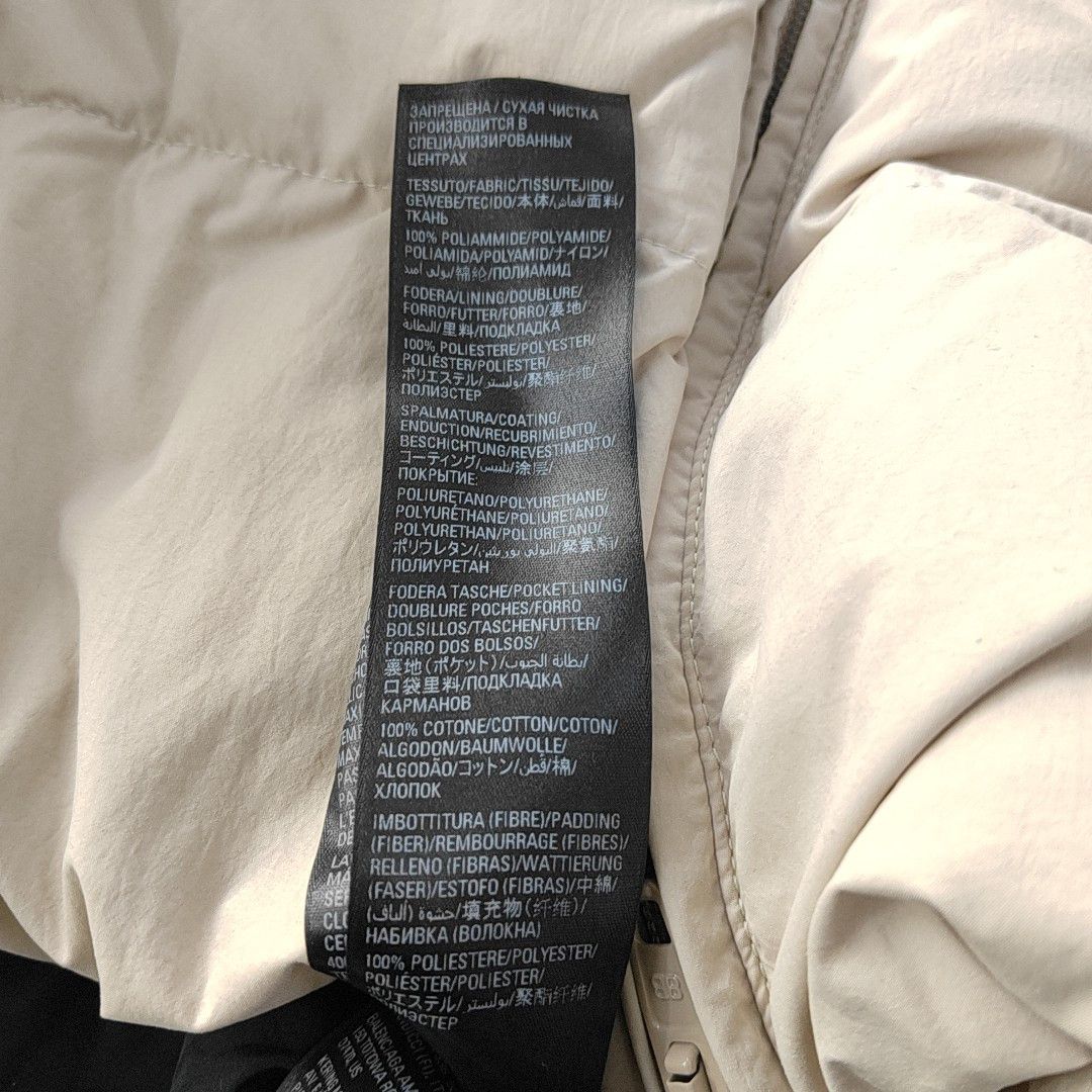 Balenciaga Balenciaga Puffer Jacket Beige Size S Size XS / US 0-2 / IT 36-38 - 3 Thumbnail