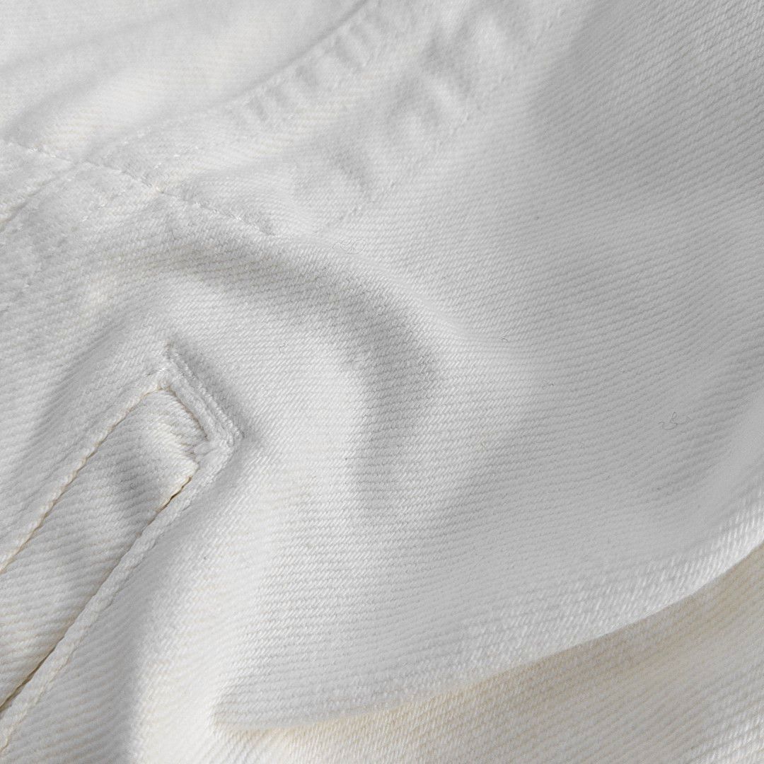 Balenciaga Balenciaga White Denim Jacket Size 34 Size XXS / US 00 / IT 34 - 7 Thumbnail