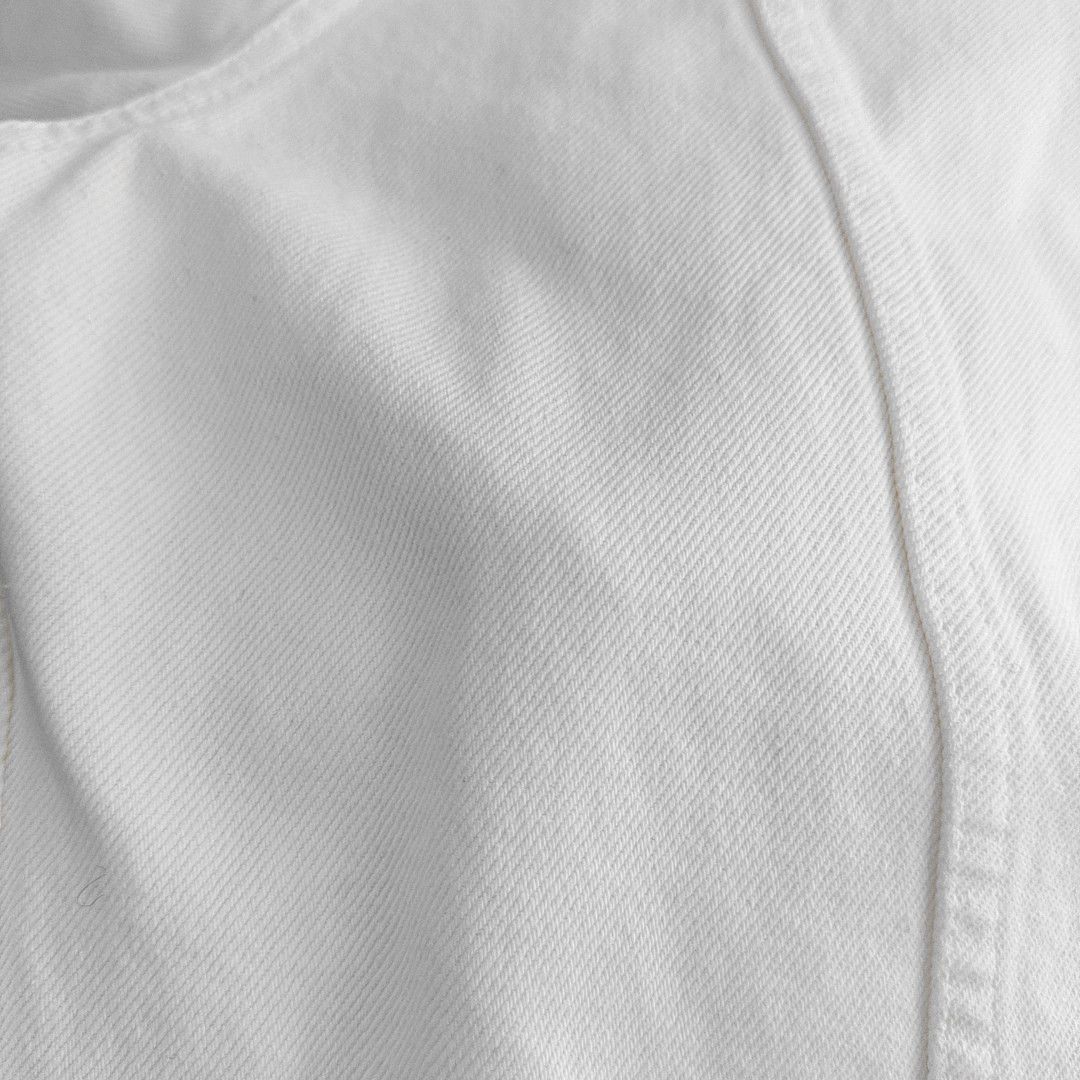 Balenciaga Balenciaga White Denim Jacket Size 34 Size XXS / US 00 / IT 34 - 9 Thumbnail