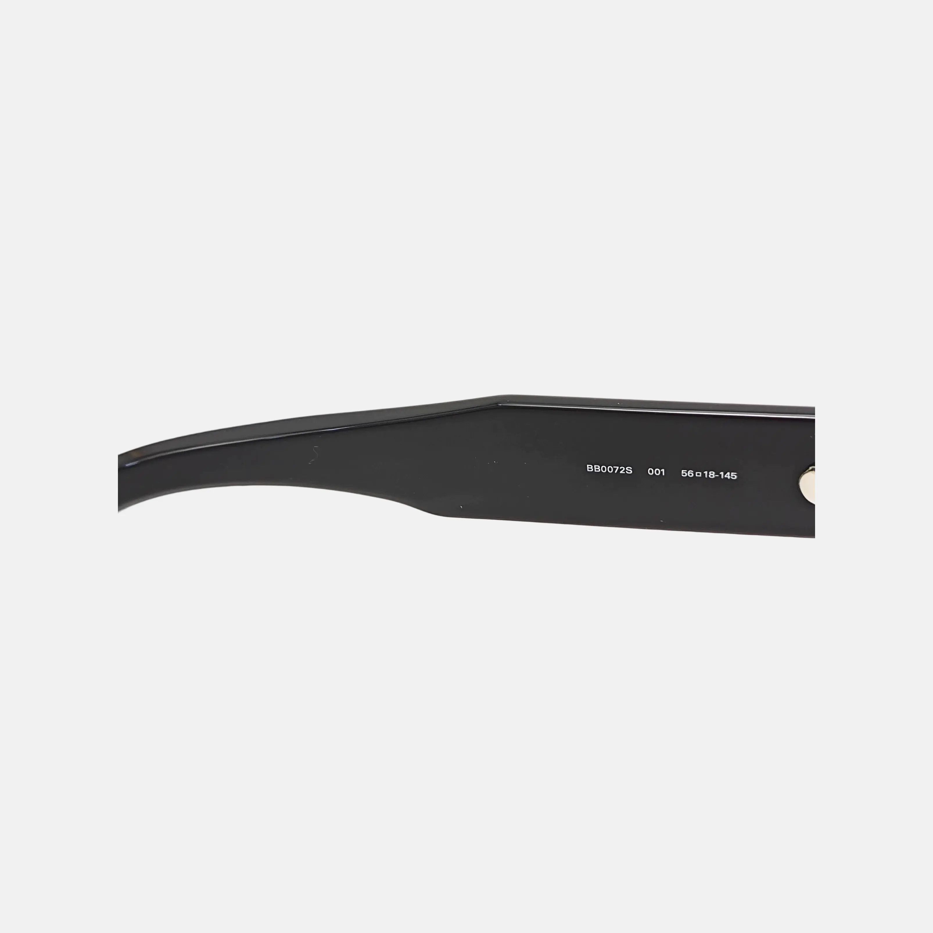 Balenciaga Balenciaga Black Square Sunglasses Size ONE SIZE - 5 Thumbnail