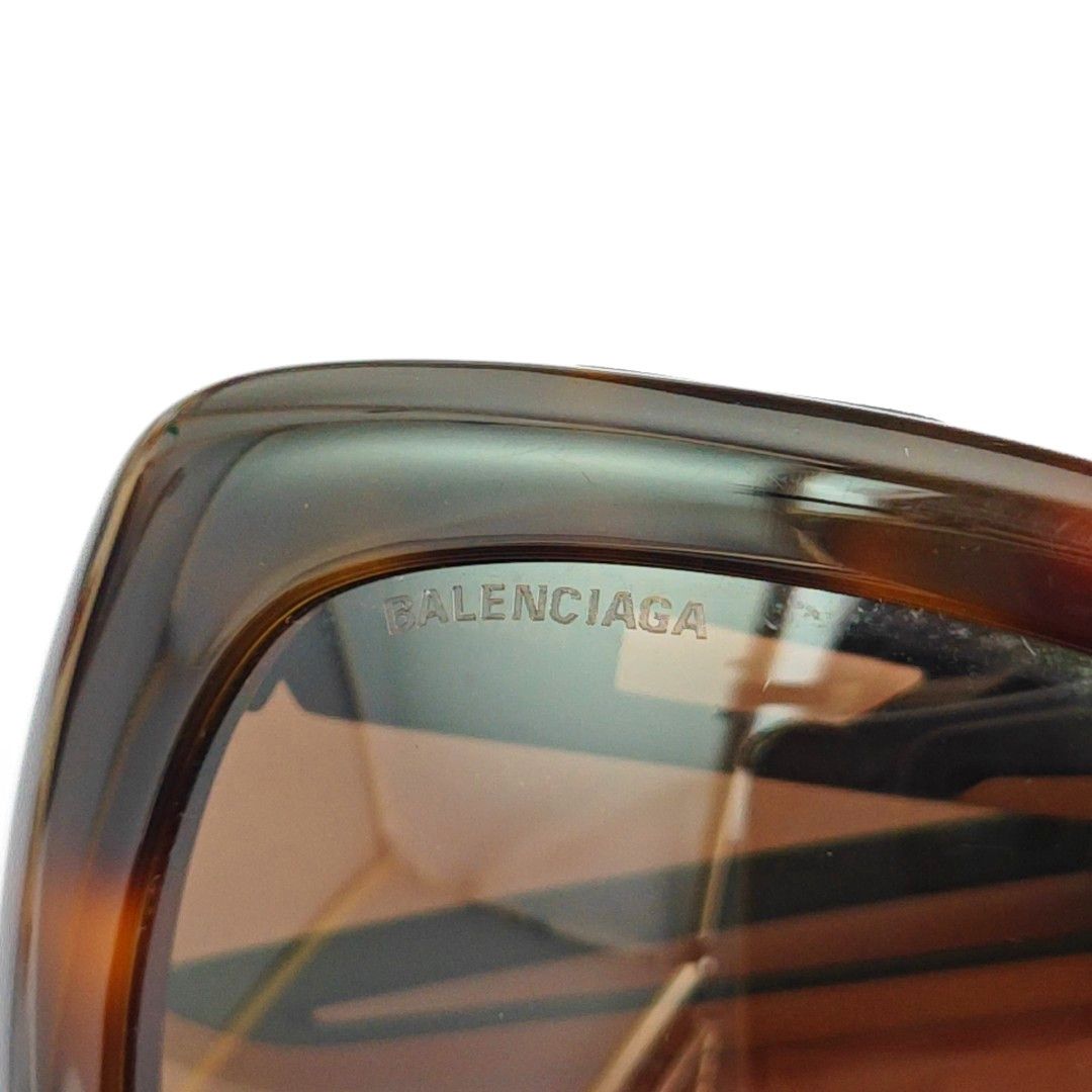 Balenciaga Balenciaga BB0054SA Tortoise Sunglasses Size ONE SIZE - 5 Thumbnail