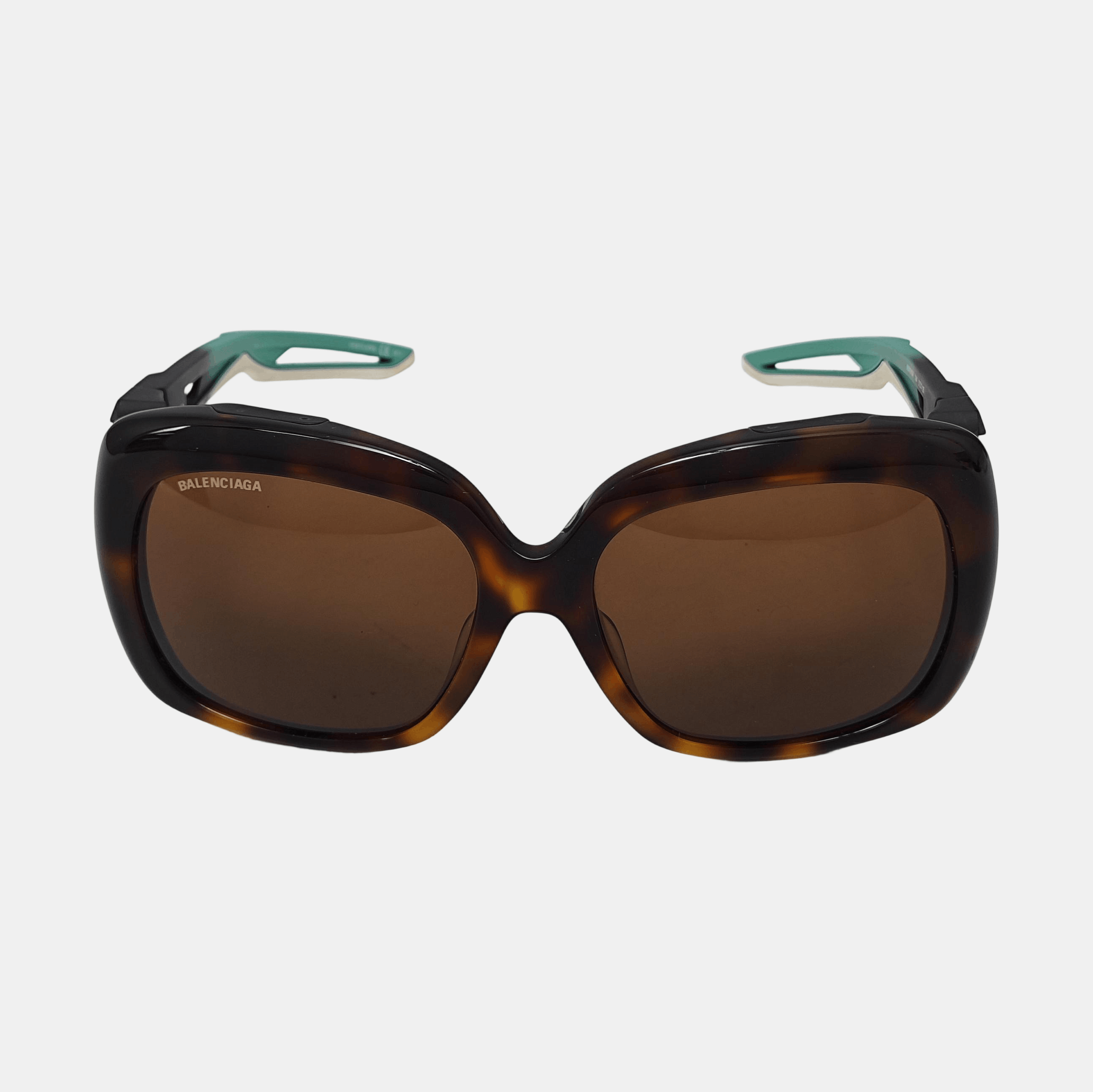 Balenciaga Balenciaga BB0054SA Tortoise Sunglasses Size ONE SIZE - 2 Thumbnail