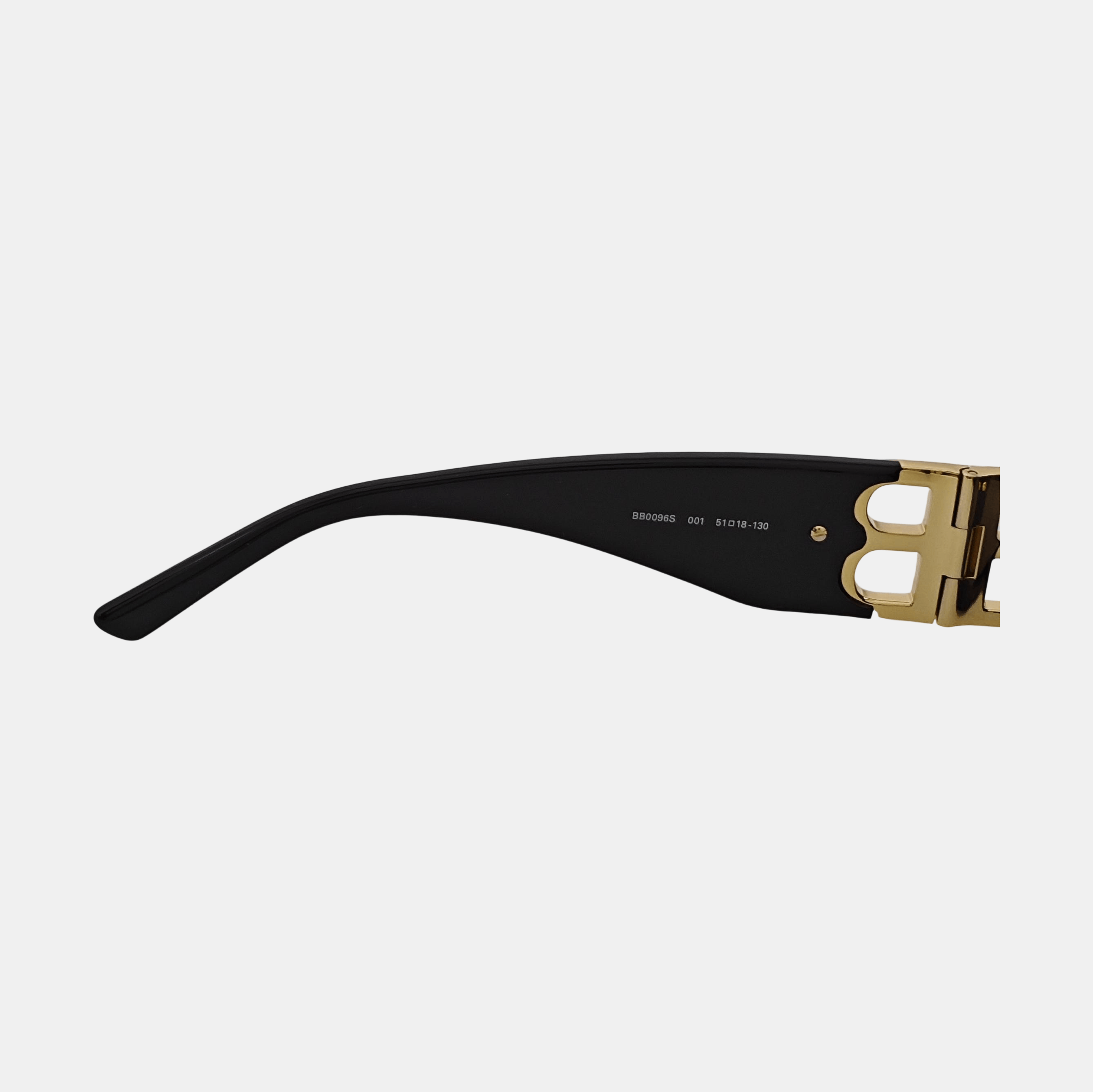 Balenciaga Balenciaga BB Rectangle Sunglasses Size ONE SIZE - 4 Thumbnail