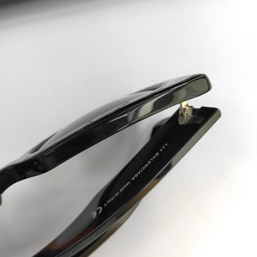 Balenciaga Balenciaga Logo Print Sunglasses One Size Size ONE SIZE - 7 Thumbnail