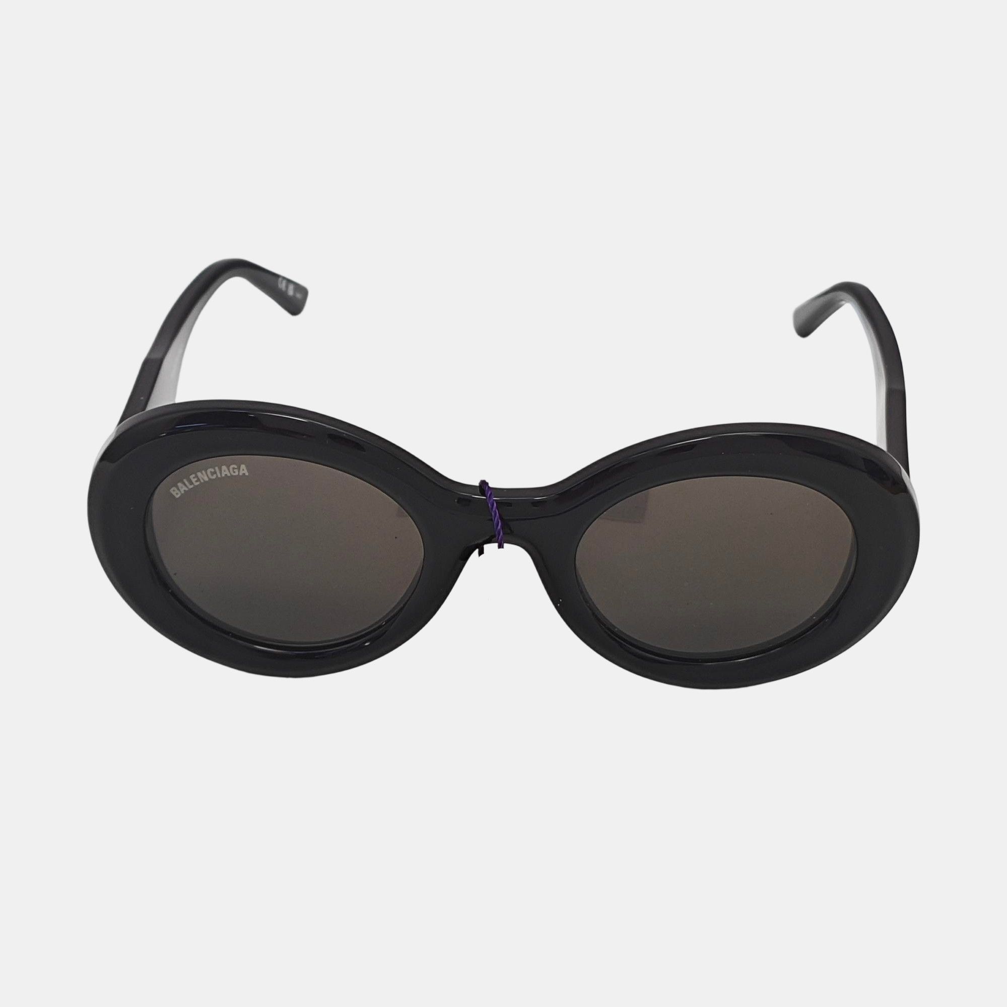 Balenciaga Balenciaga BB0074S Oval Sunglasses Size ONE SIZE - 2 Thumbnail
