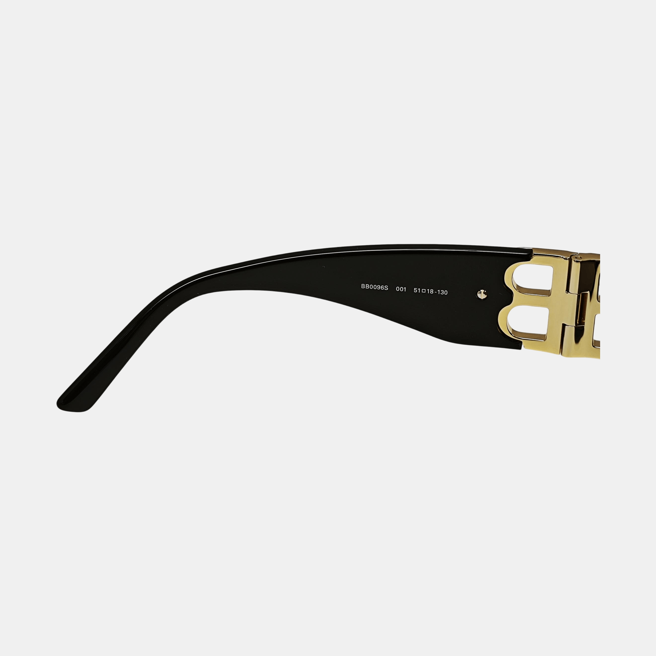 Balenciaga Balenciaga Gold BB Logo Sunglasses ONE SIZE Size ONE SIZE - 4 Thumbnail