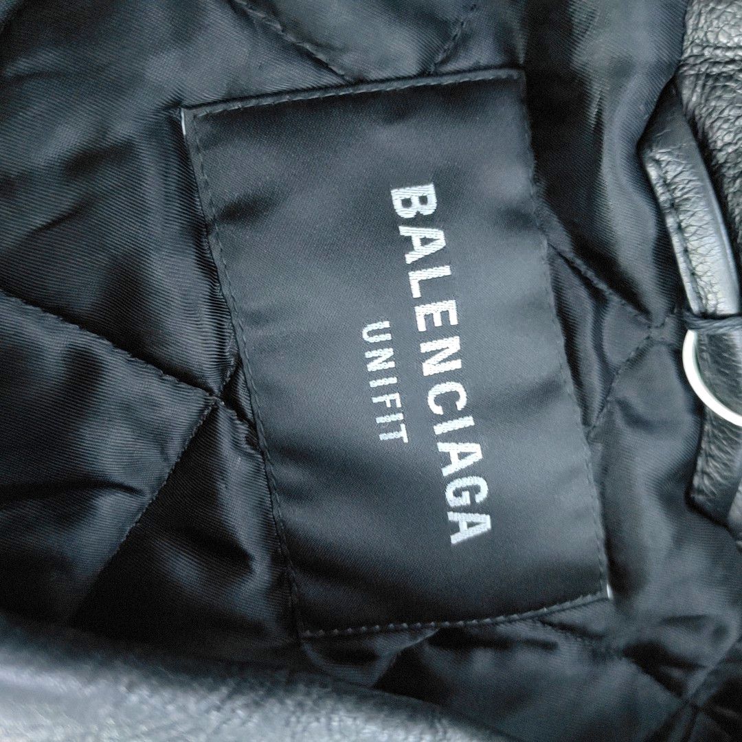 Balenciaga Balenciaga Unifit Buffalo Leather Jacket S Size US S / EU 44-46 / 1 - 6 Thumbnail