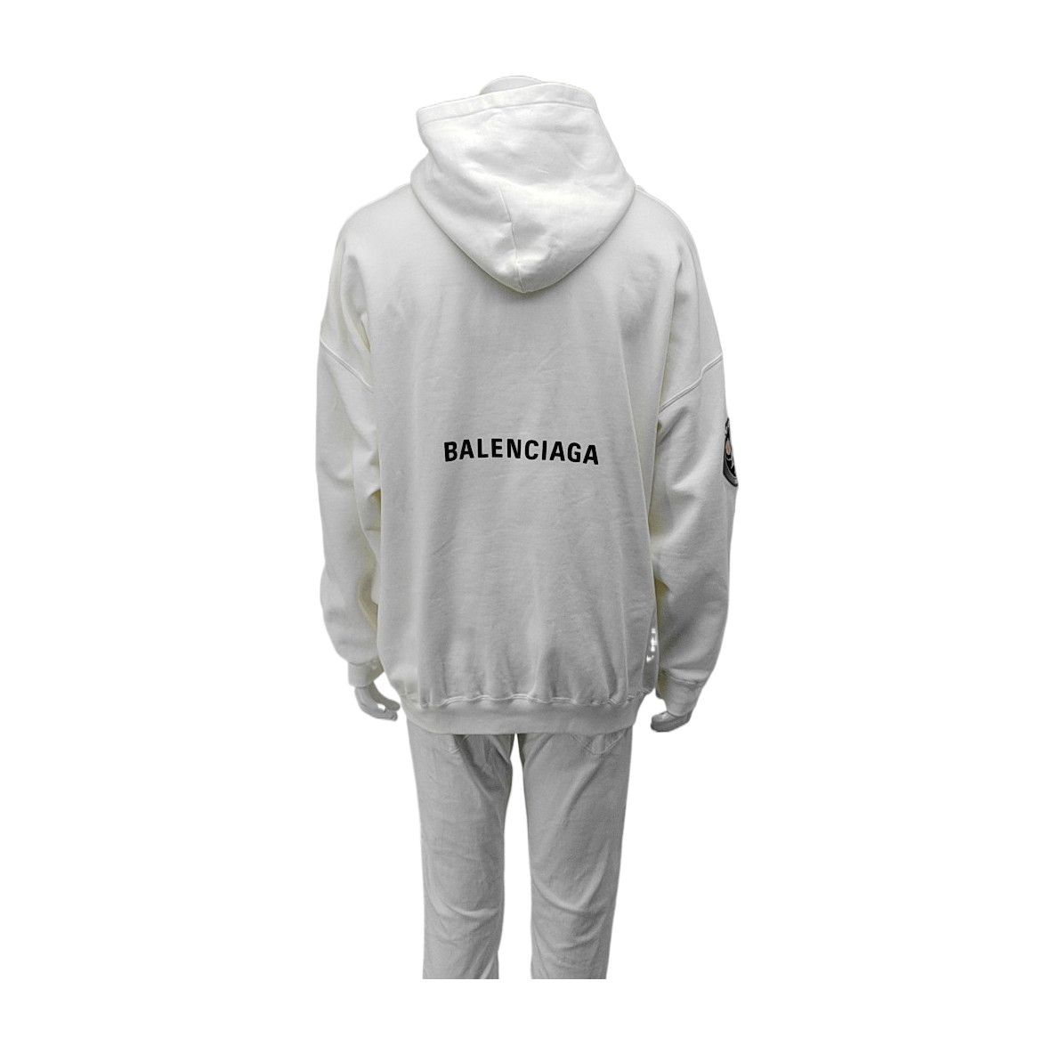 Balenciaga Balenciaga NASA Patch Hoodie Size XXS Size US XXS / EU 40 - 2 Thumbnail