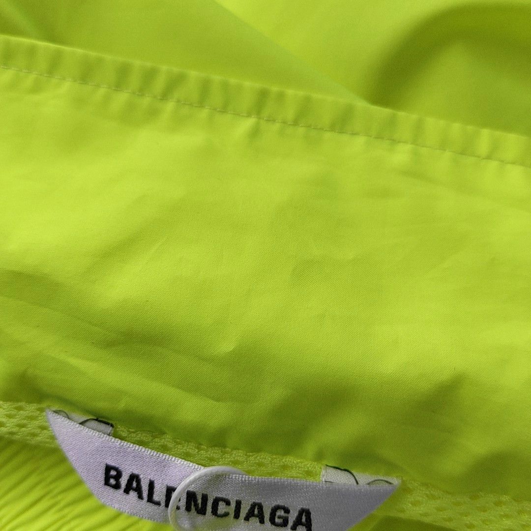 Balenciaga Balenciaga Neon Green Windbreaker Size S Size XS / US 0-2 / IT 36-38 - 5 Thumbnail