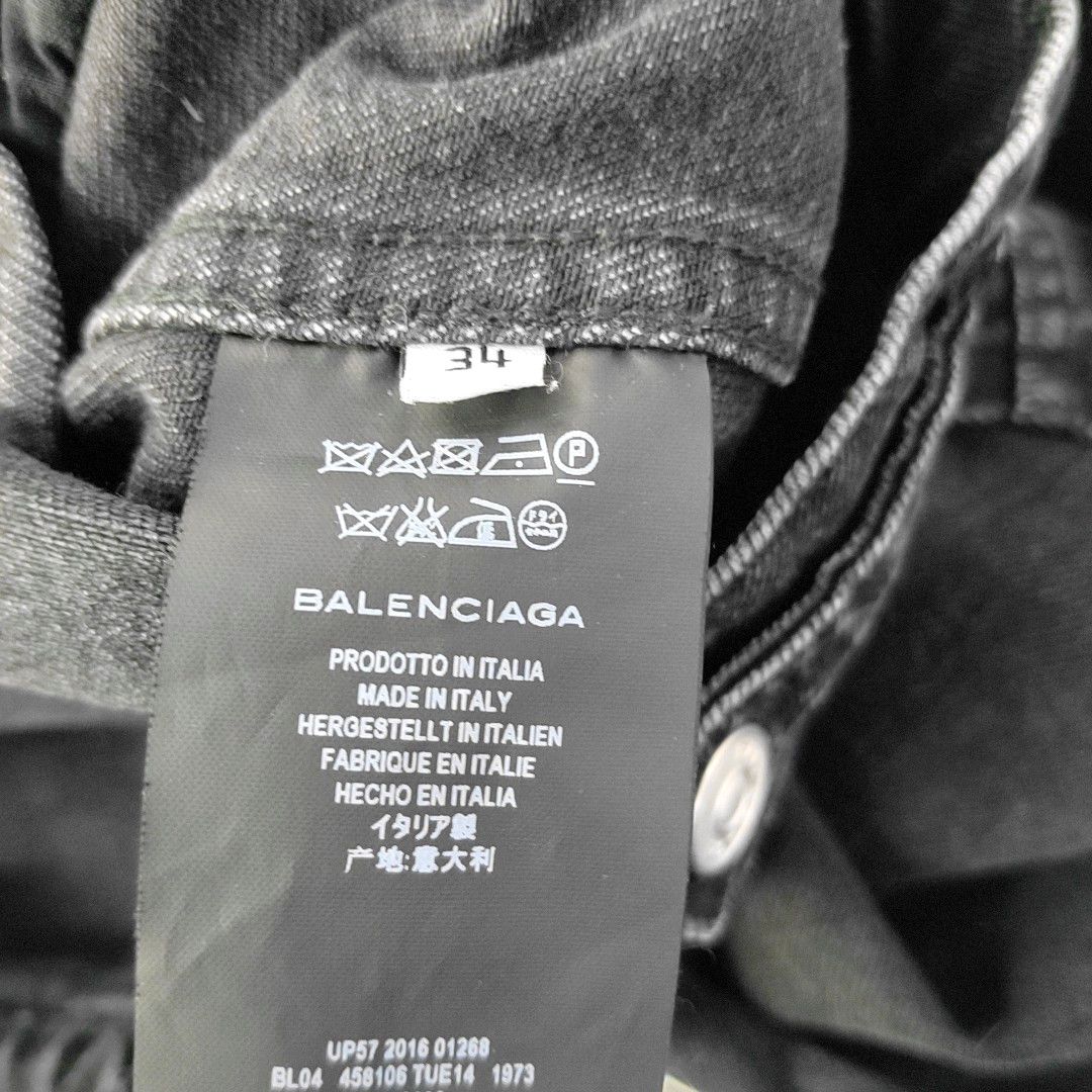 Balenciaga Balenciaga Denim Jacket Size 34 Size XS / US 0-2 / IT 36-38 - 4 Thumbnail