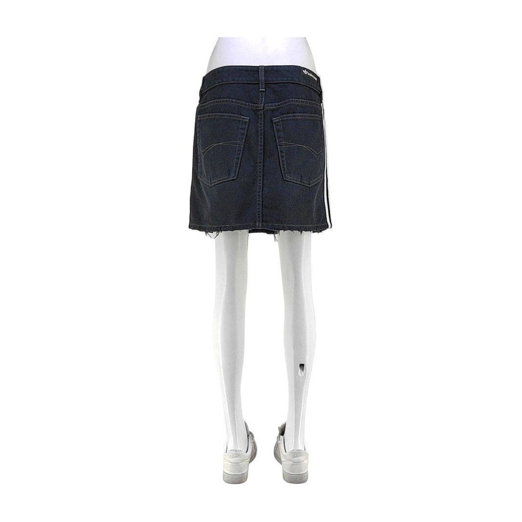 Adidas × Balenciaga Balenciaga x Adidas Denim Mini Skirt Size 38 Size 27" / US 4 / IT 40 - 2 Thumbnail
