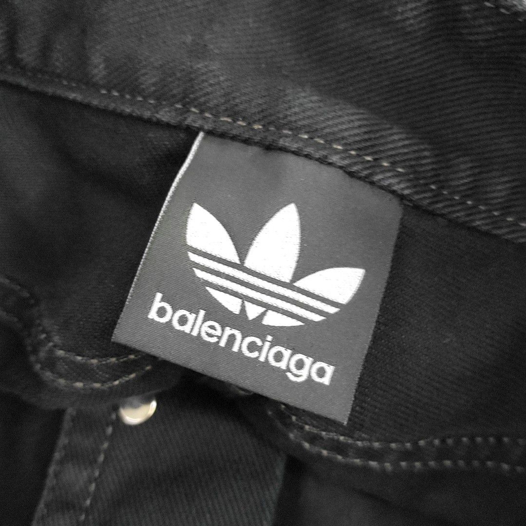 Adidas × Balenciaga Balenciaga x Adidas Denim Mini Skirt Size 38 Size 27" / US 4 / IT 40 - 5 Thumbnail
