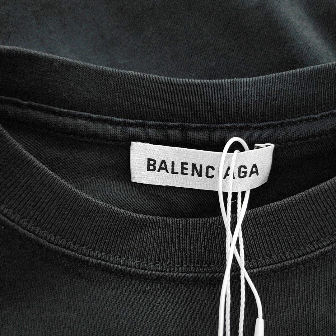 Balenciaga Balenciaga Logo Print T-Shirt XS Size US XS / EU 42 / 0 - 6 Thumbnail