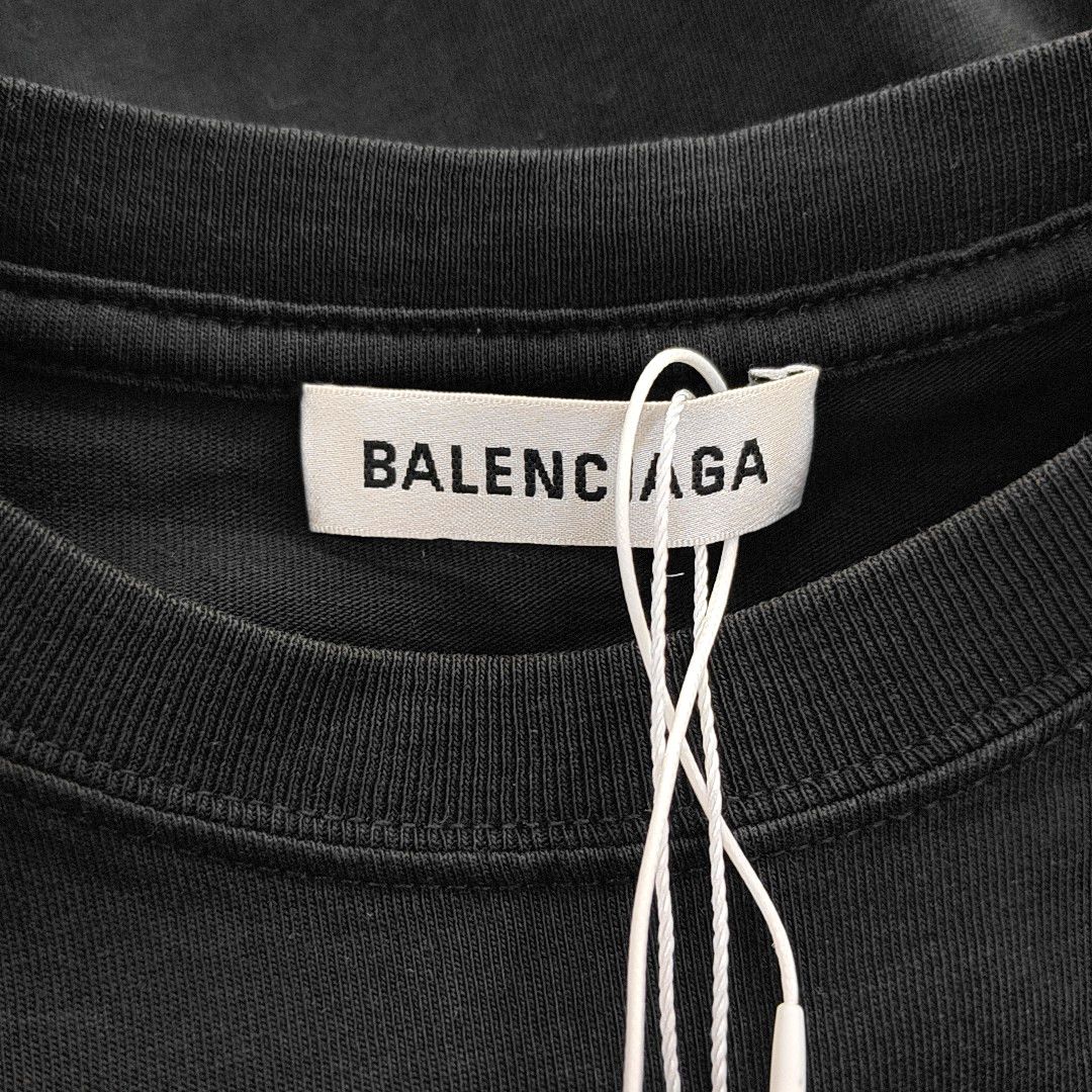 Balenciaga Balenciaga Logo Print T-Shirt XS Size US XS / EU 42 / 0 - 5 Thumbnail