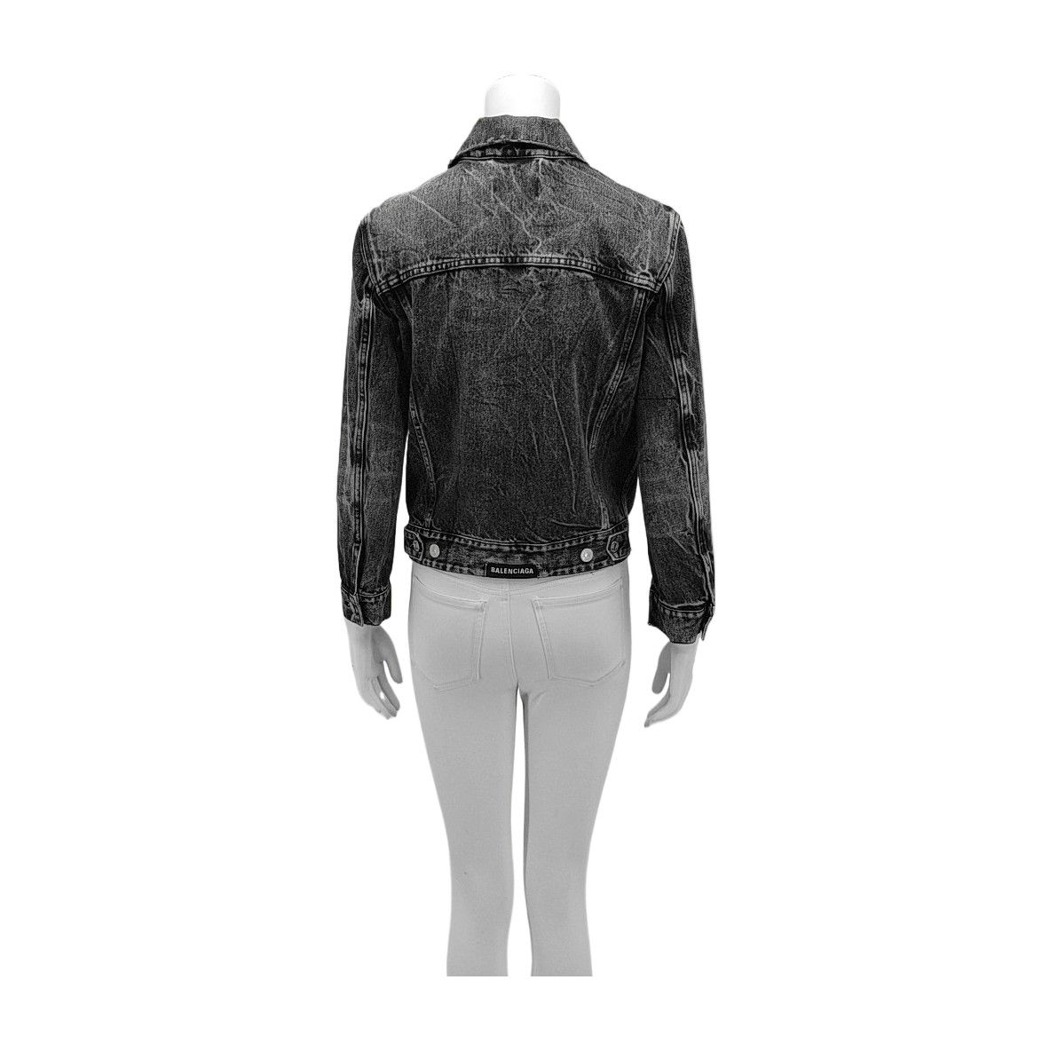 Balenciaga Balenciaga Washed Denim Jacket Size XS Size US S / EU 44-46 / 1 - 2 Thumbnail