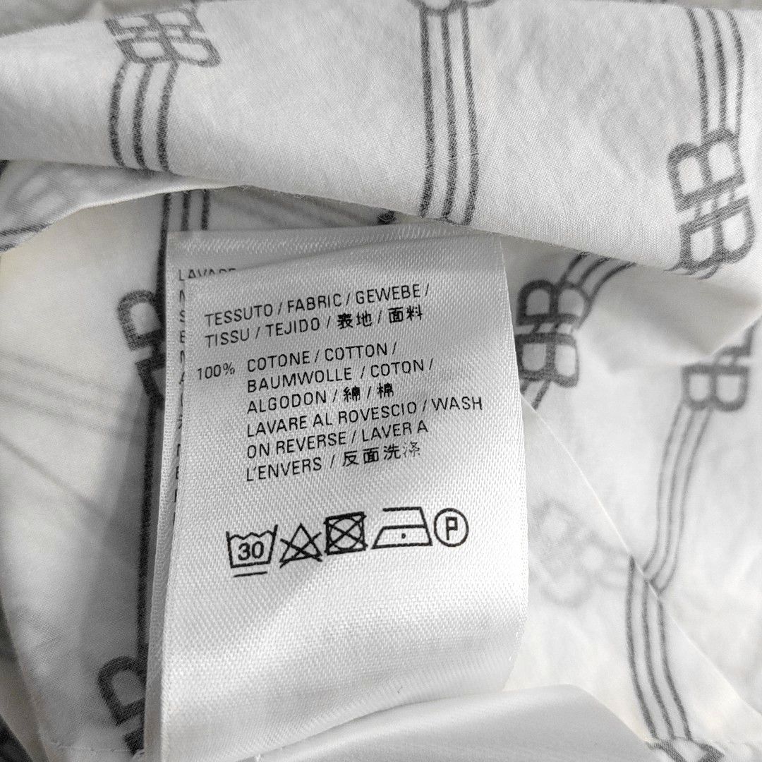 Balenciaga Balenciaga BB Monogram Button Up Shirt Size 34 Size XXS / US 00 / IT 34 - 4 Thumbnail