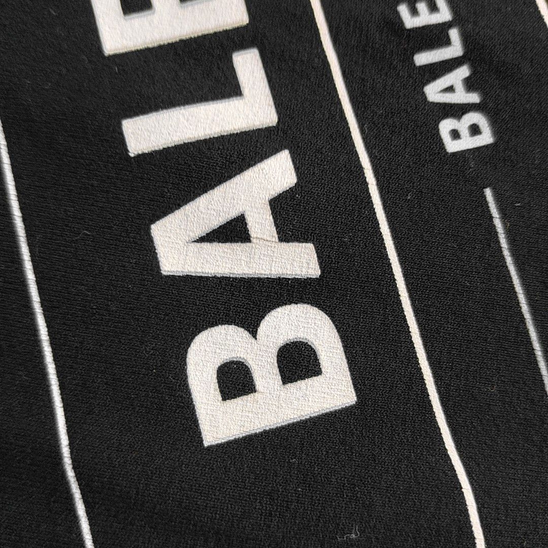 Balenciaga Balenciaga Allover Logo Long Sleeve Top Size S Size S / US 4 / IT 40 - 5 Thumbnail