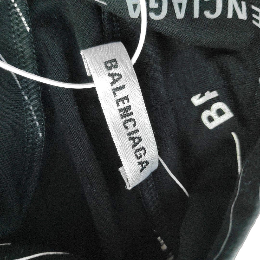 Balenciaga Balenciaga Allover Logo Long Sleeve Top Size S Size S / US 4 / IT 40 - 6 Thumbnail