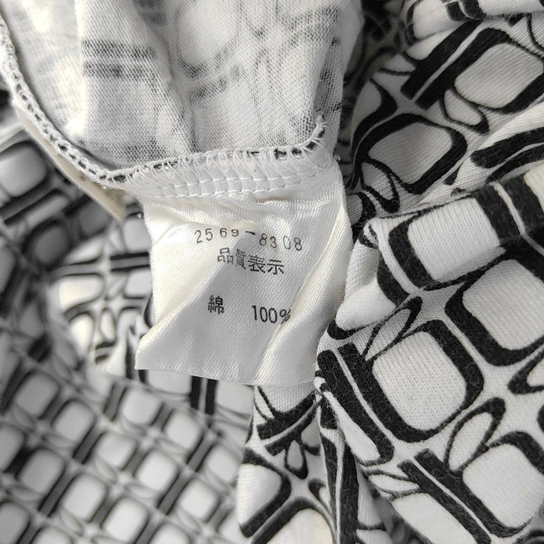 Balenciaga Balenciaga All Over Logo T-Shirt Size 38 Size S / US 4 / IT 40 - 3 Thumbnail