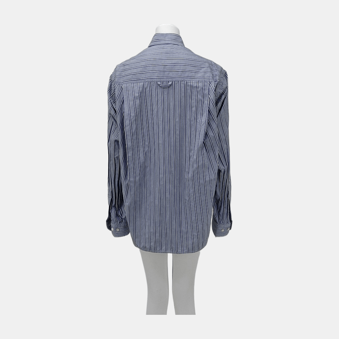 Balenciaga Balenciaga Striped Button Up Shirt Size 36 Size XS / US 0-2 / IT 36-38 - 2 Thumbnail