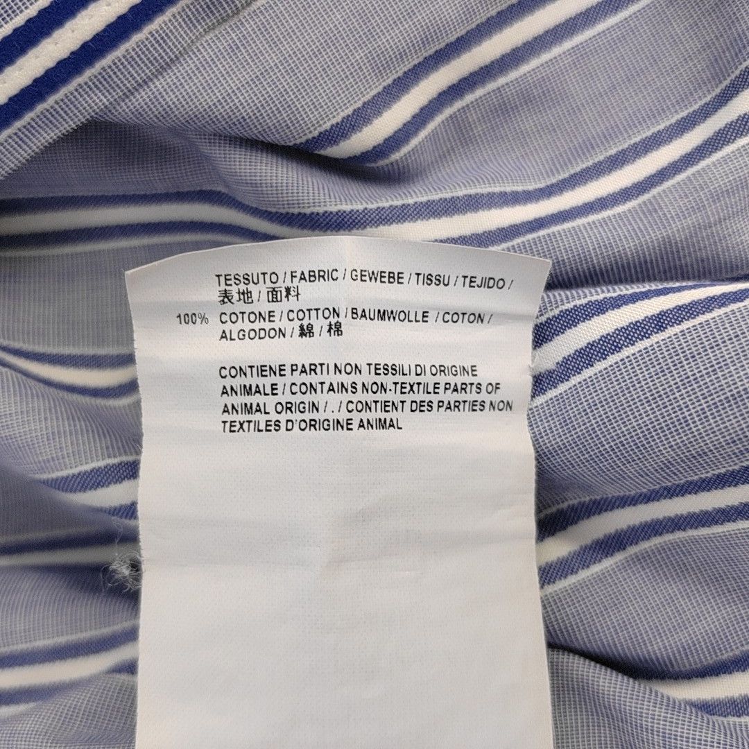 Balenciaga Balenciaga Striped Button Up Shirt Size 36 Size XS / US 0-2 / IT 36-38 - 3 Thumbnail