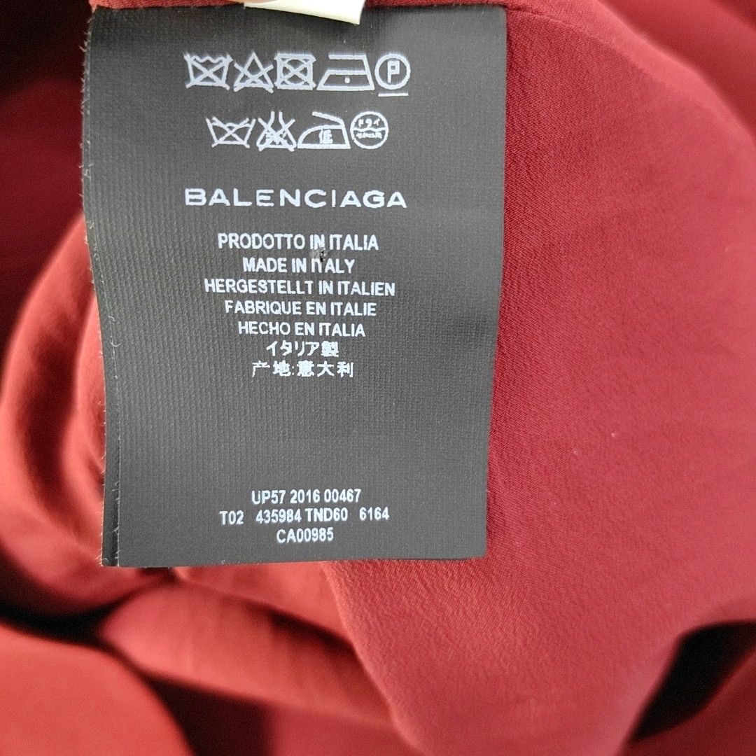 Balenciaga Balenciaga Red Sleeveless Top Size 40 Size M / US 6-8 / IT 42-44 - 4 Thumbnail