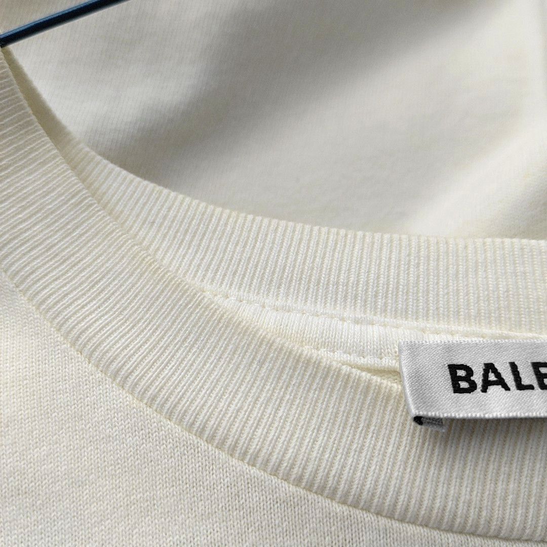Balenciaga Balenciaga Paris Crest T-Shirt Size S Size US S / EU 44-46 / 1 - 5 Thumbnail