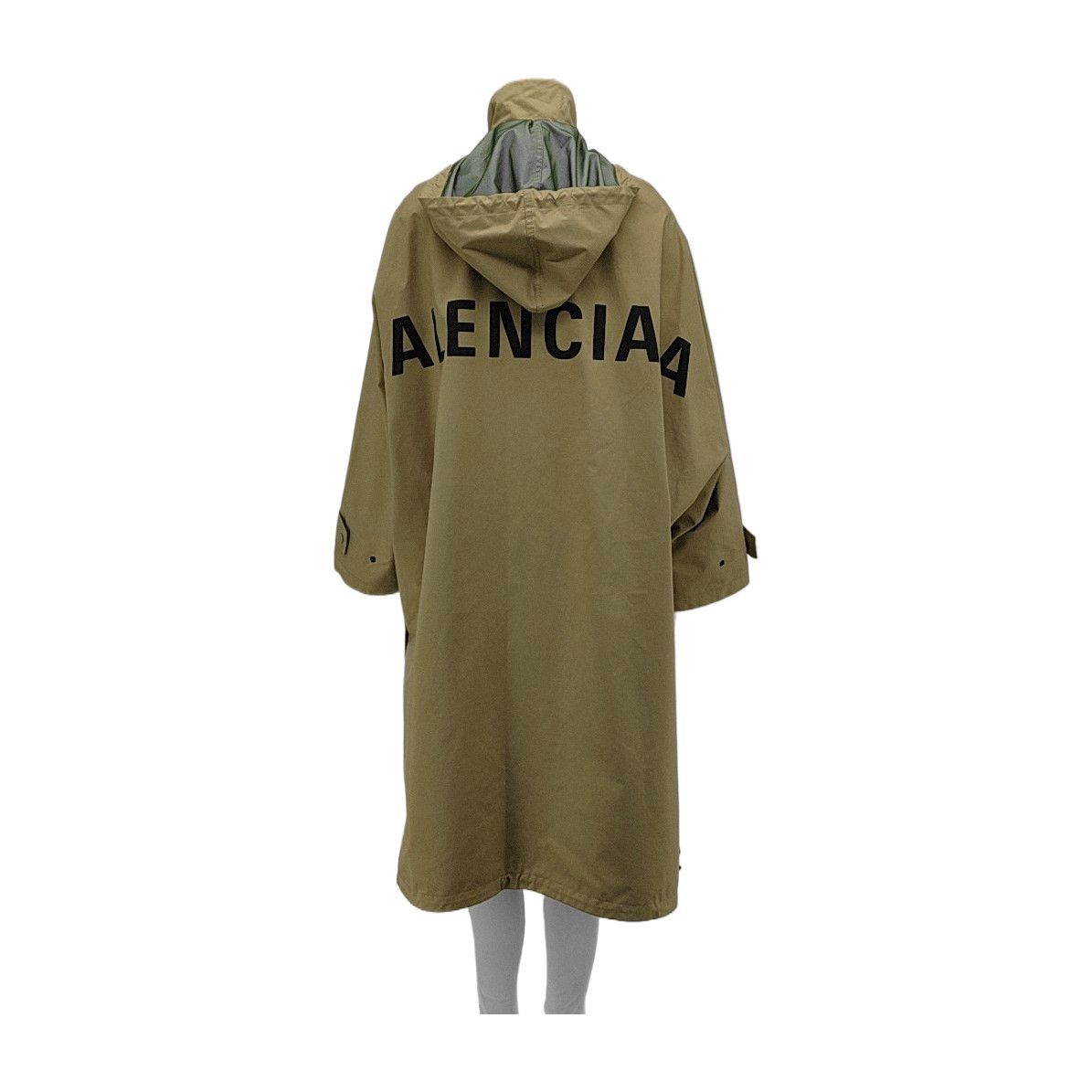 Balenciaga Balenciaga Logo Back Trench Coat Size 34 Size XXS / US 00 / IT 34 - 2 Thumbnail