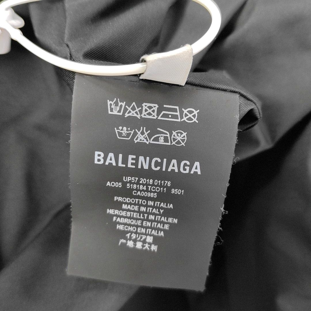 Balenciaga Balenciaga Logo Back Trench Coat Size 34 Size XXS / US 00 / IT 34 - 4 Thumbnail