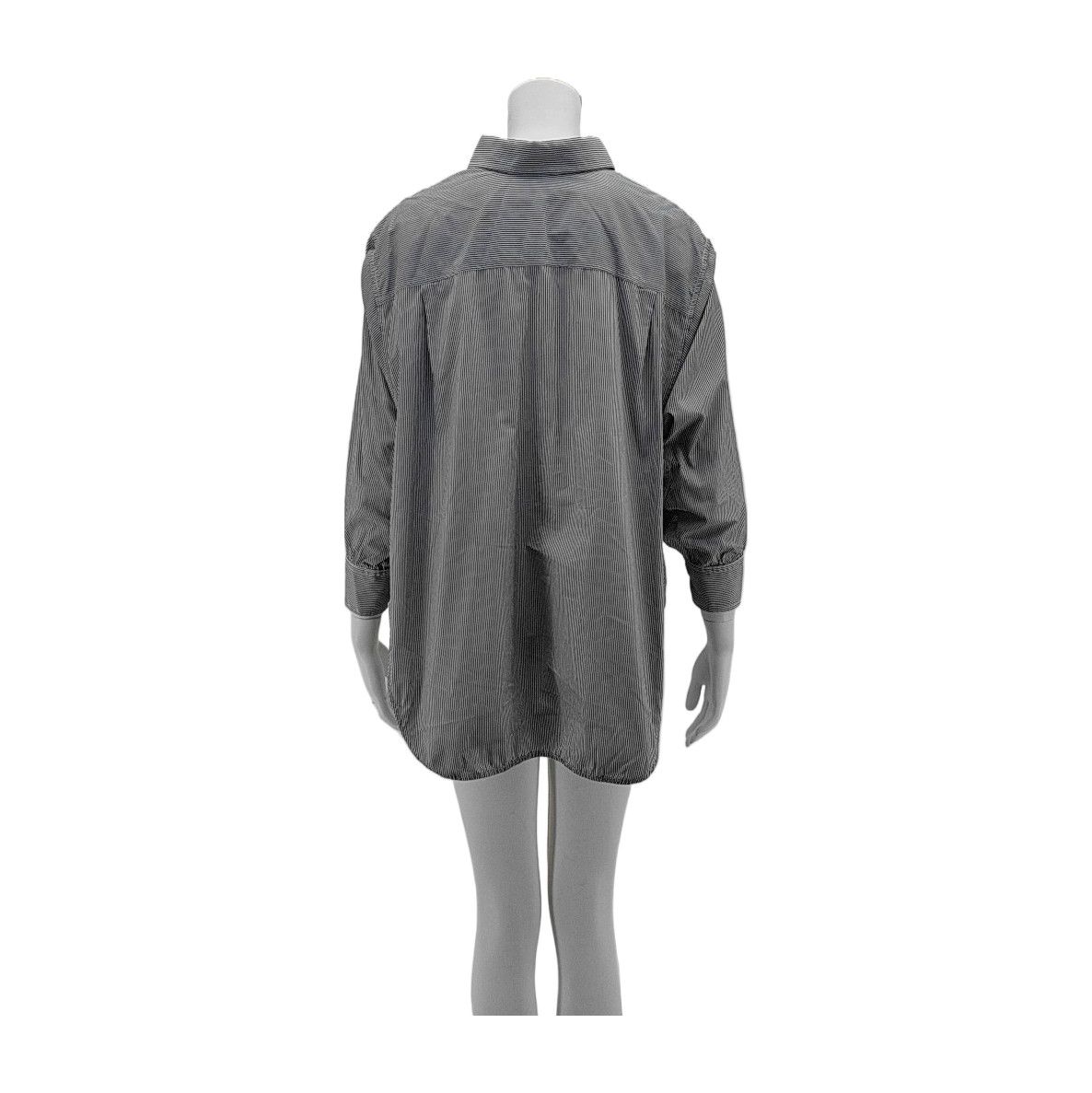 Balenciaga Balenciaga Striped Button Up Shirt Size 36 Size XS / US 0-2 / IT 36-38 - 2 Thumbnail